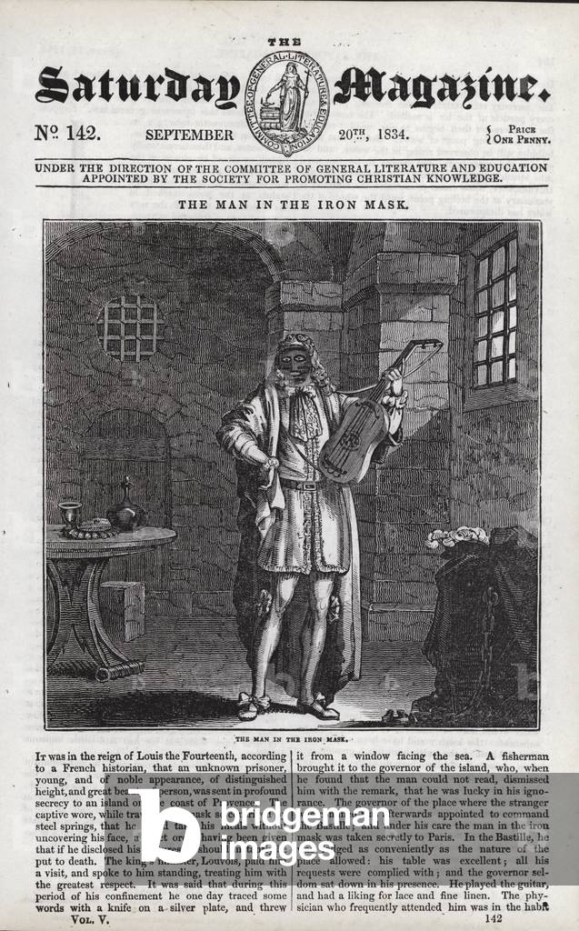The Man In The Iron Mask (engraving)
