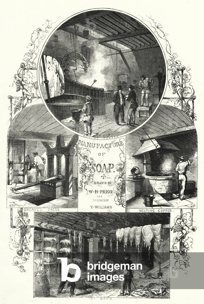 Manufacture of Soap (engraving)
