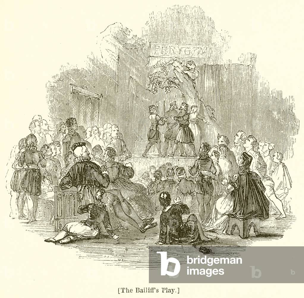 The Bailiff's Play (engraving)