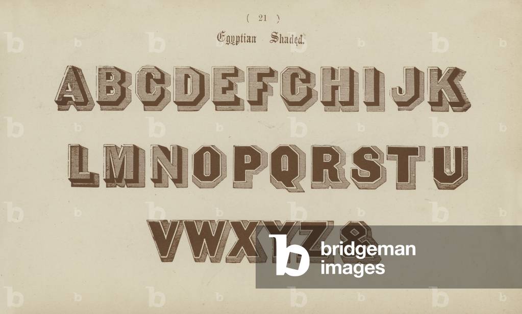 Egyptian Shaded (engraving)