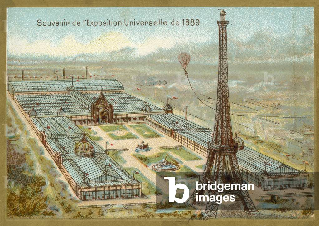 Souvenir of the Universal Exposition, Paris, 1889 (chromolitho)