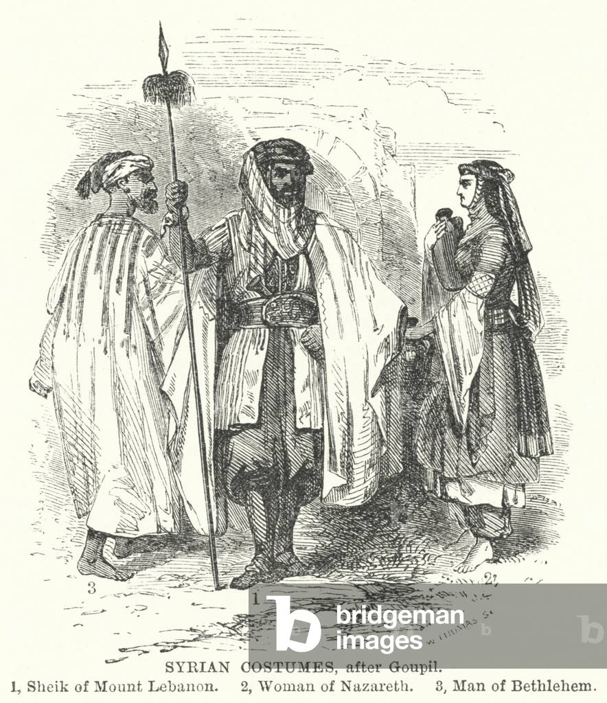 Syrian Costumes (engraving)