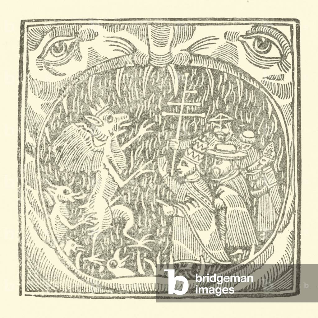 Illustration for The Roxburghe Ballads (woodcut)