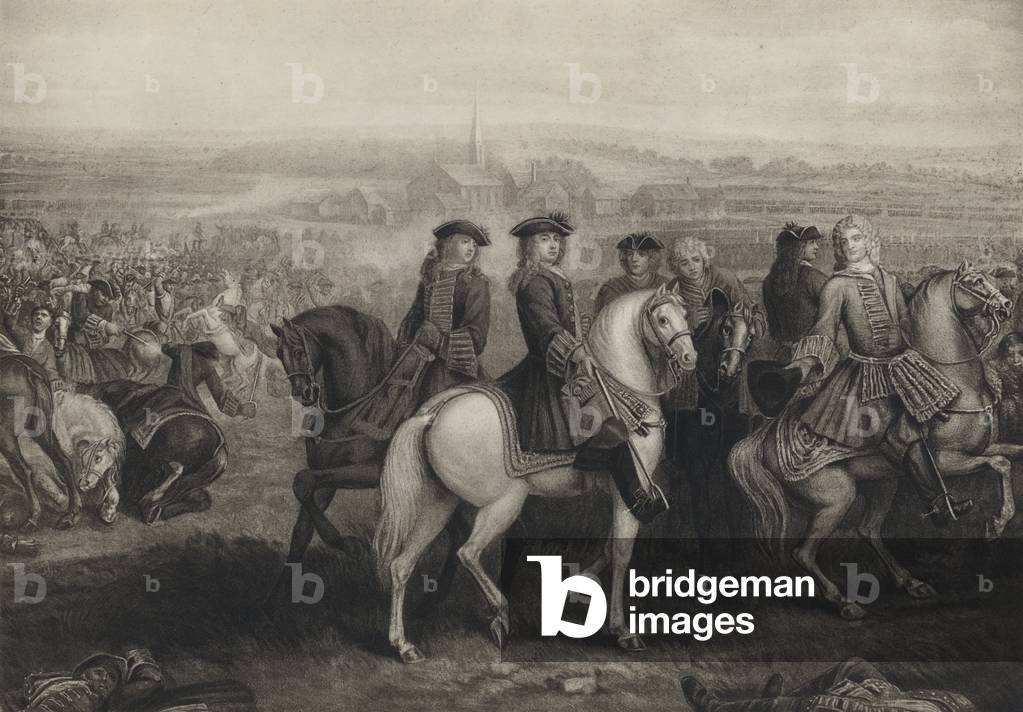 The Battle Of Blenheim (litho)
