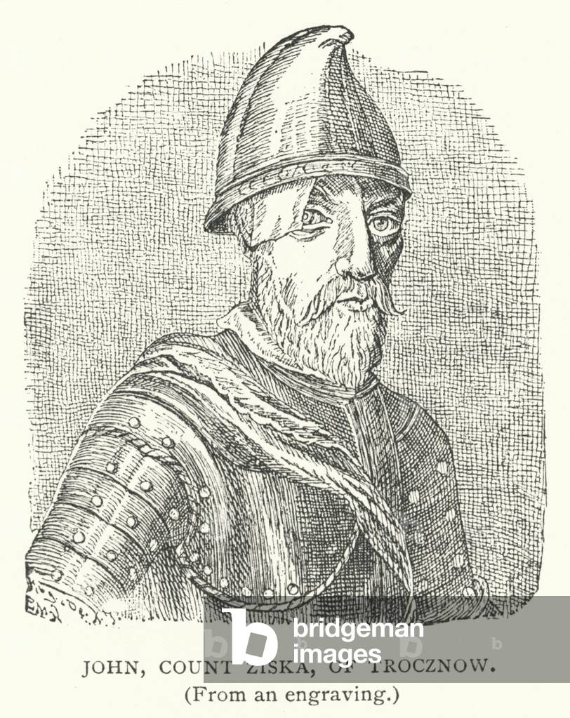 John, Count Ziska, of Trocznow (engraving)