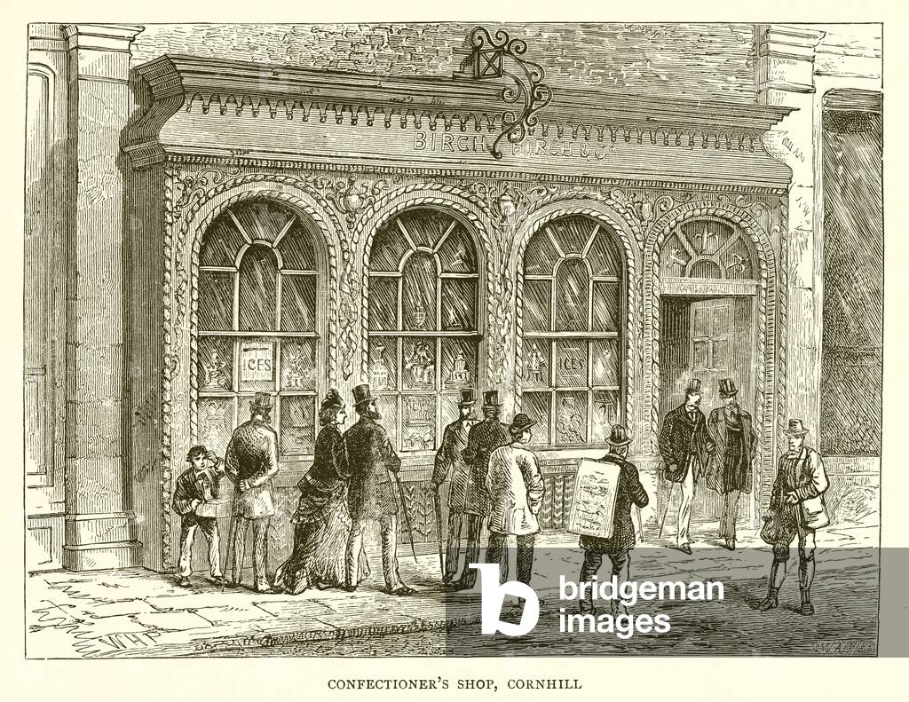 Confectioner's Shop, Cornhill (engraving)