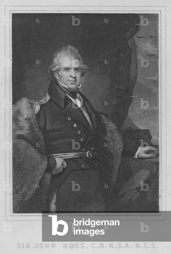 Sir John Ross, CB, KSA, KCS (engraving)