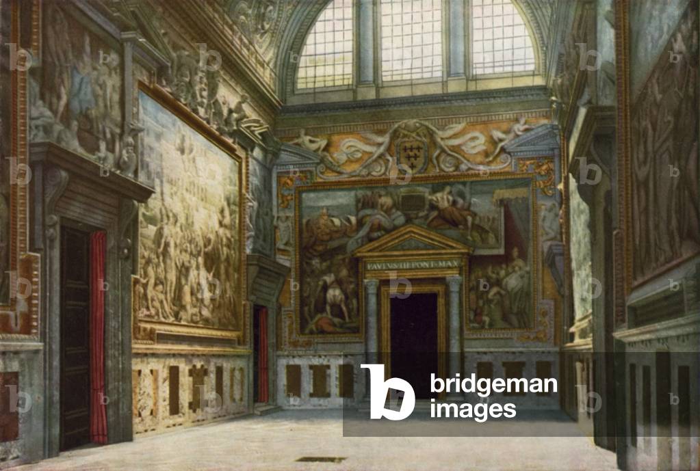 Vaticano, Sala Regia (colour photo)