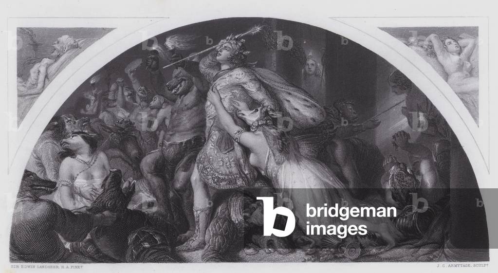 Rout of Comus and his Band (engraving)