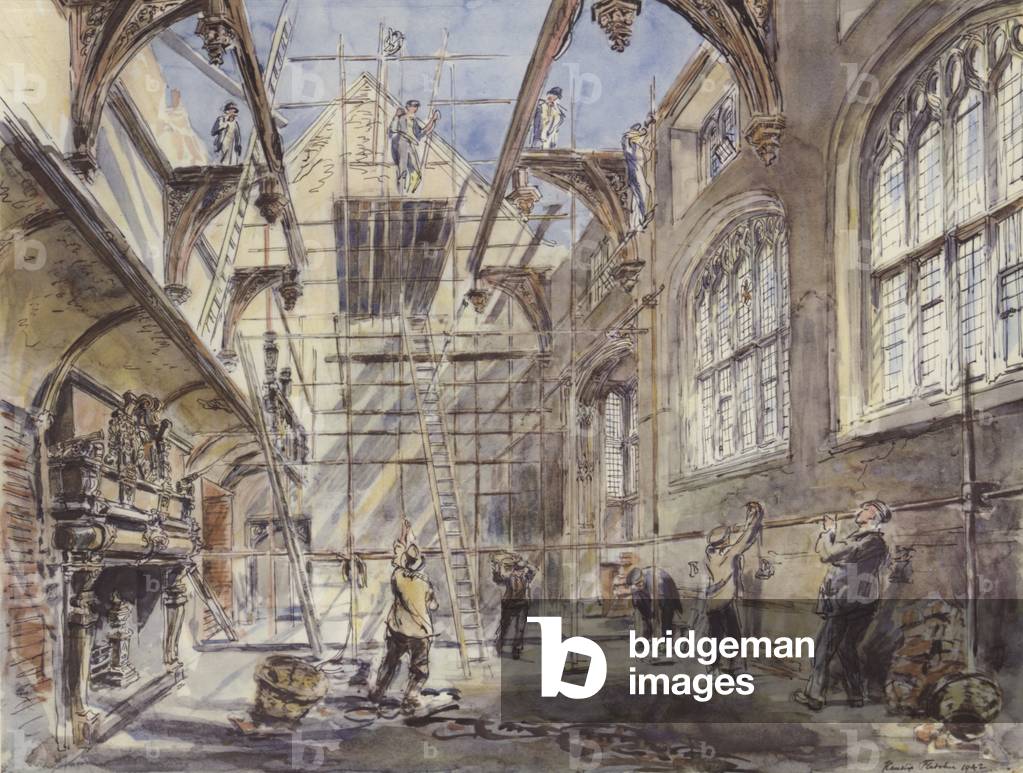 Charterhouse (colour litho)