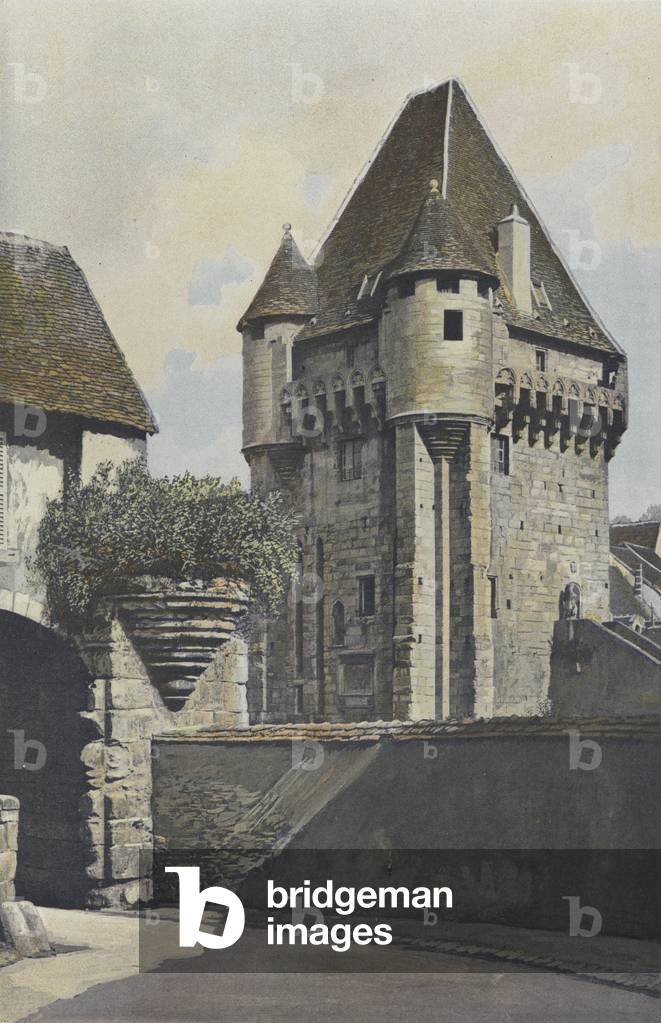 Nevers, Porte du Croux, Ensemble S O (colour photo)