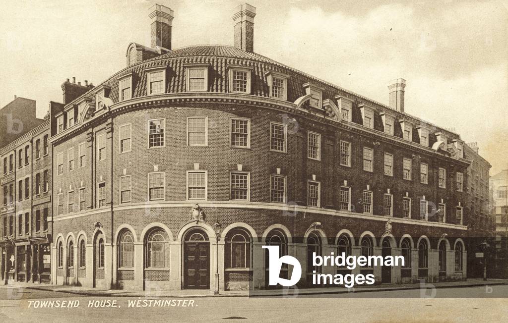 Townsend House, Westminster, London (b/w photo)