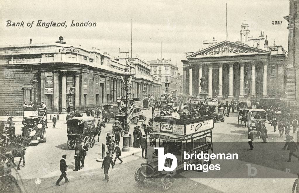 Bank of England (b/w photo)
