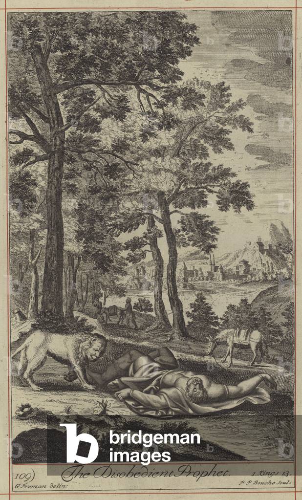 The Disobedient Prophet (engraving)
