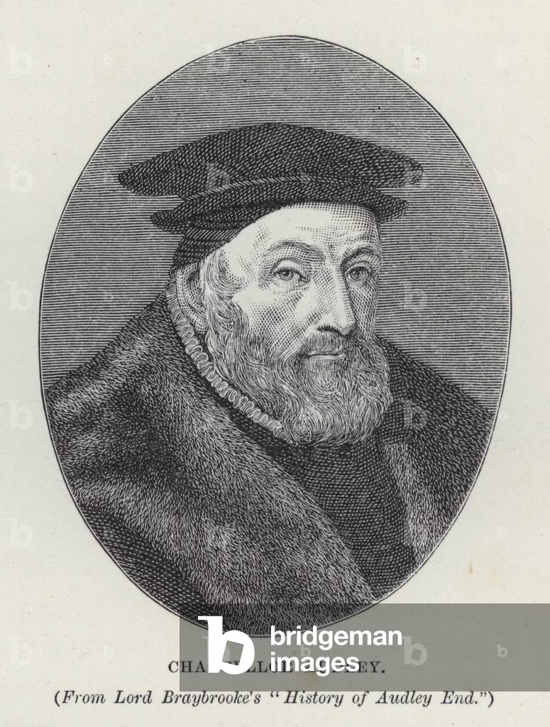 Audley End, Chancellor Audley (litho)