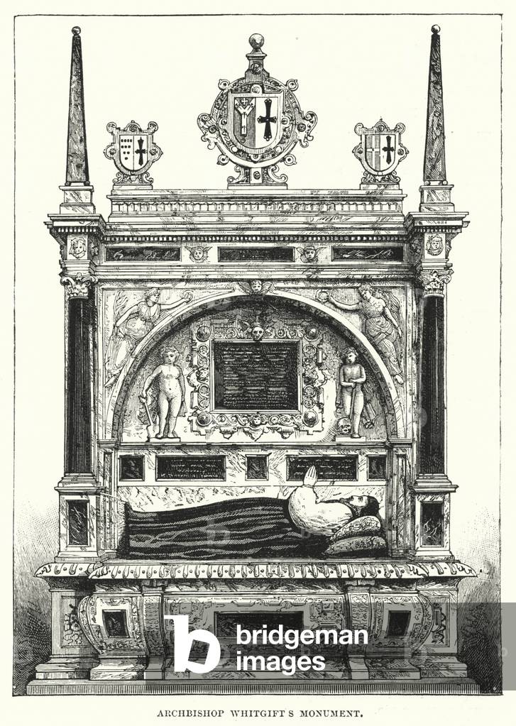 Archbishop Whitgift's Monument (engraving)