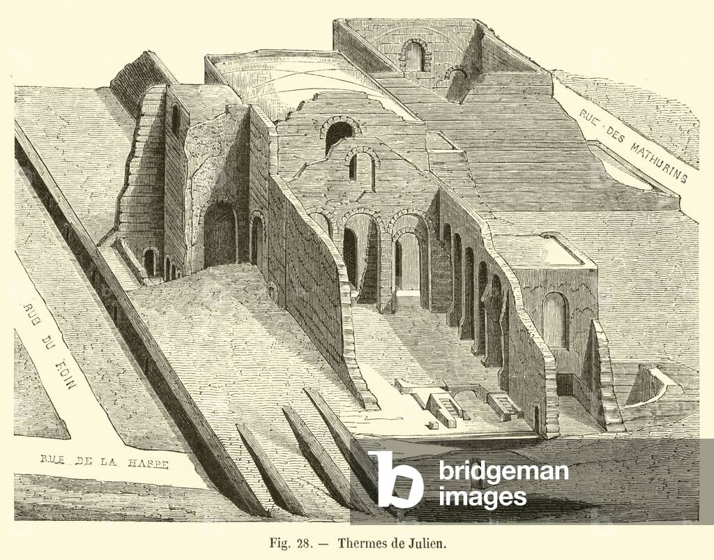 Thermes de Julien (engraving)
