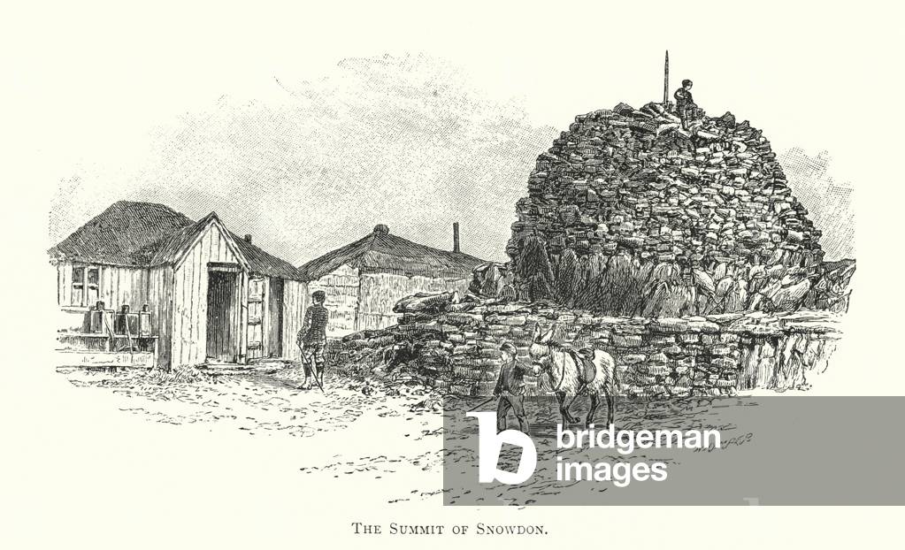 The Summit of Snowdon (engraving)