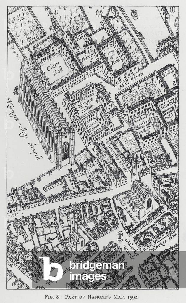 Part of Hamond's Map, 1592 (engraving)