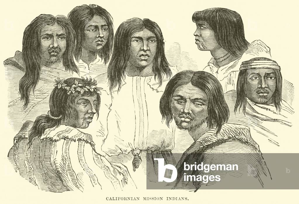 Californian Mission Indians (engraving)