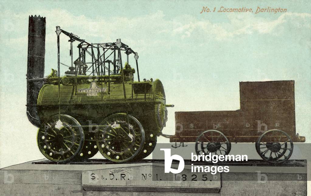 No 1 Locomotive, Darlington (colour photo)