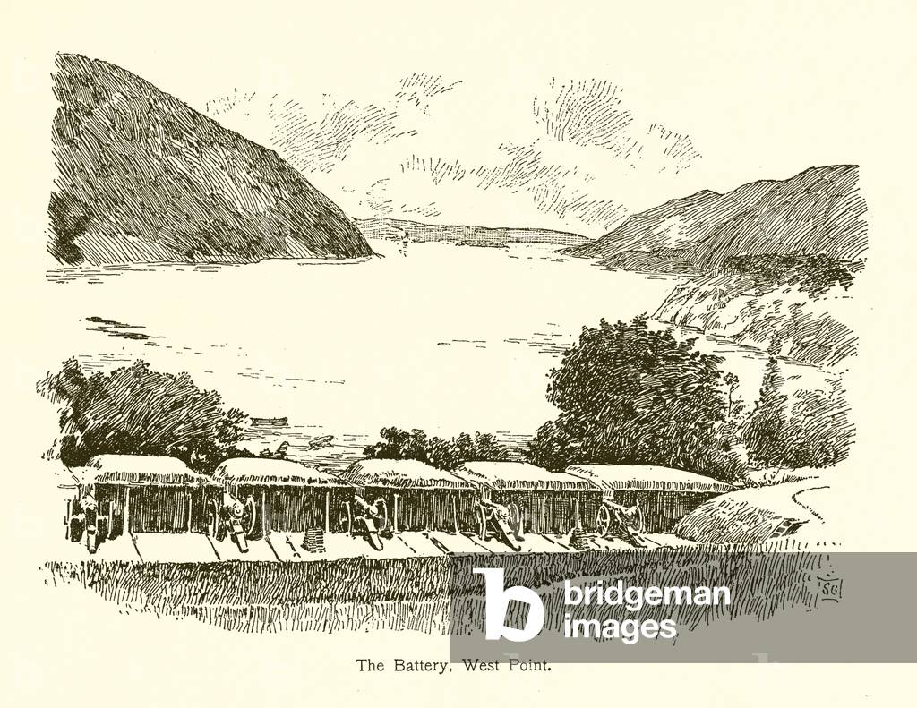 The Battery, West Point (engraving)