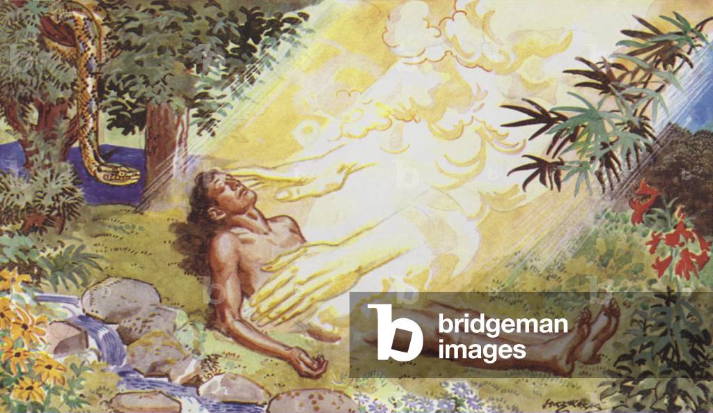 The Making of Man (colour litho)