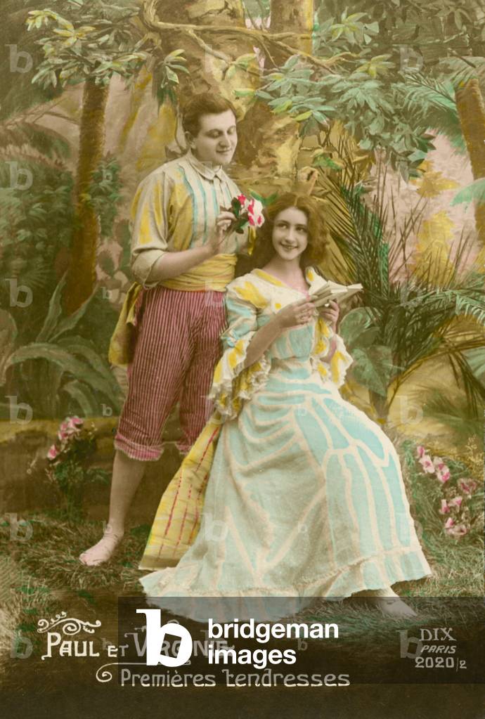 Paul and Virginia (colour photo)