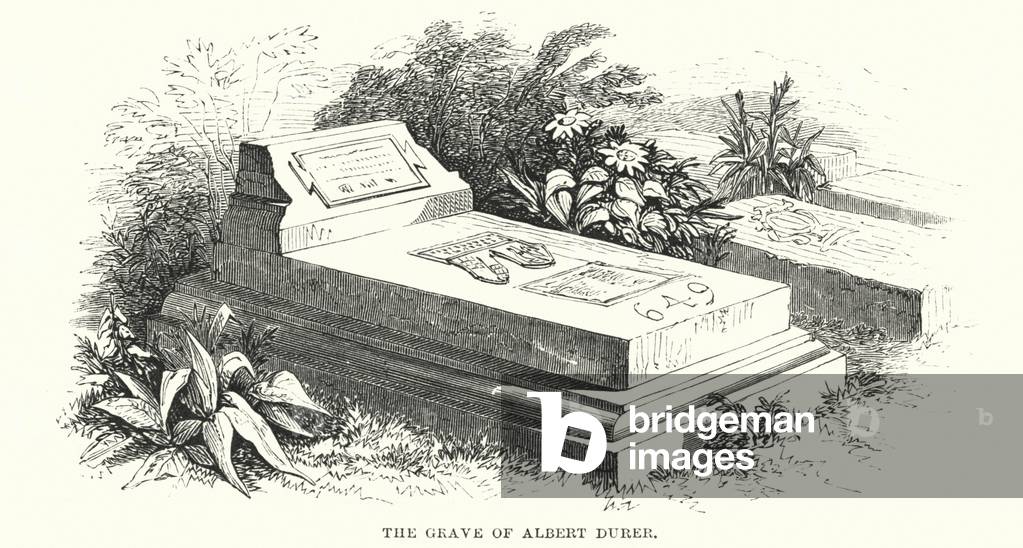 The Grave of Albert Durer (engraving)