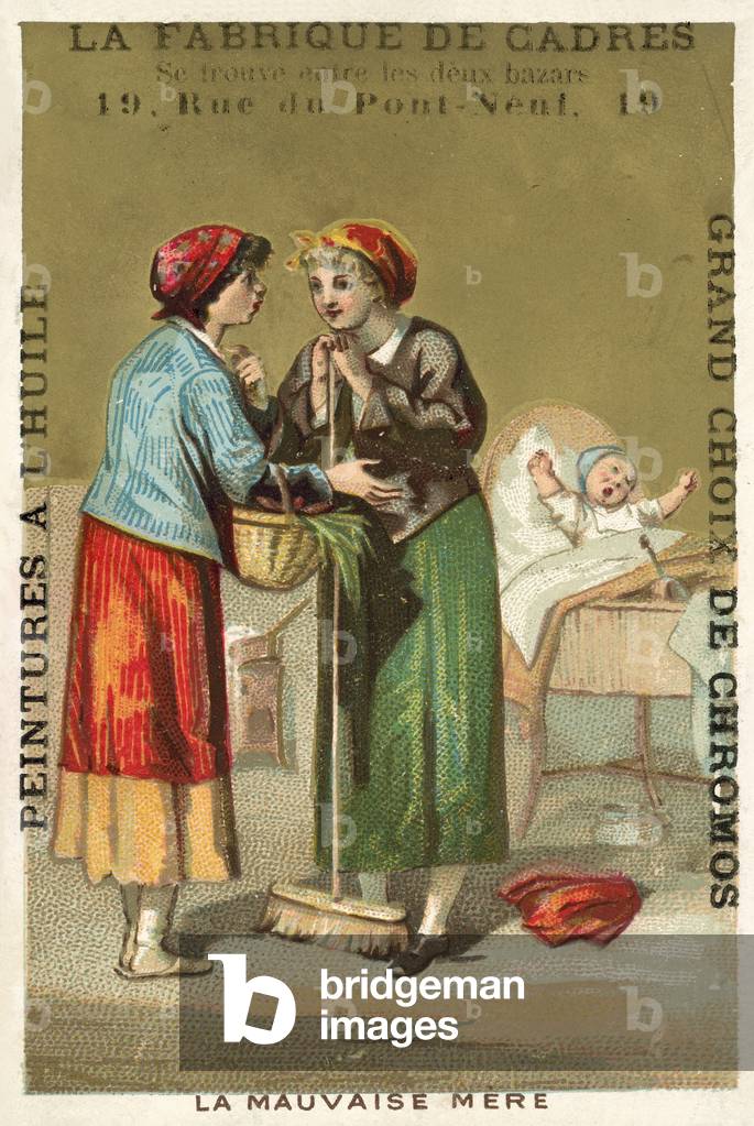 The bad mother (chromolitho)