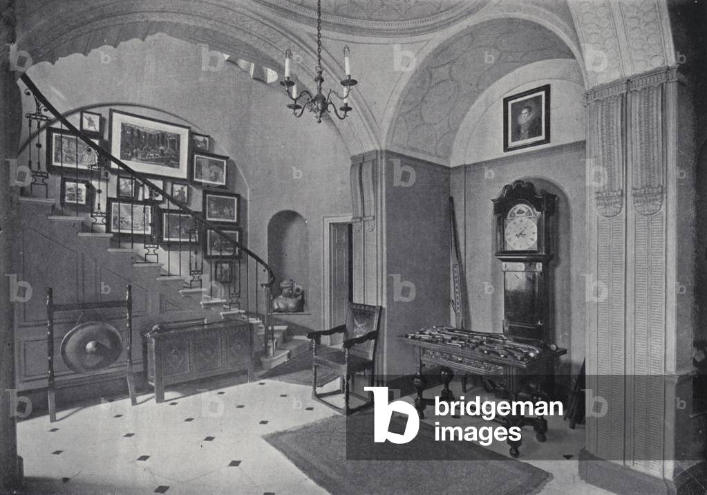 London, No 1 Bedford Square, WC, 1771 (b/w photo)