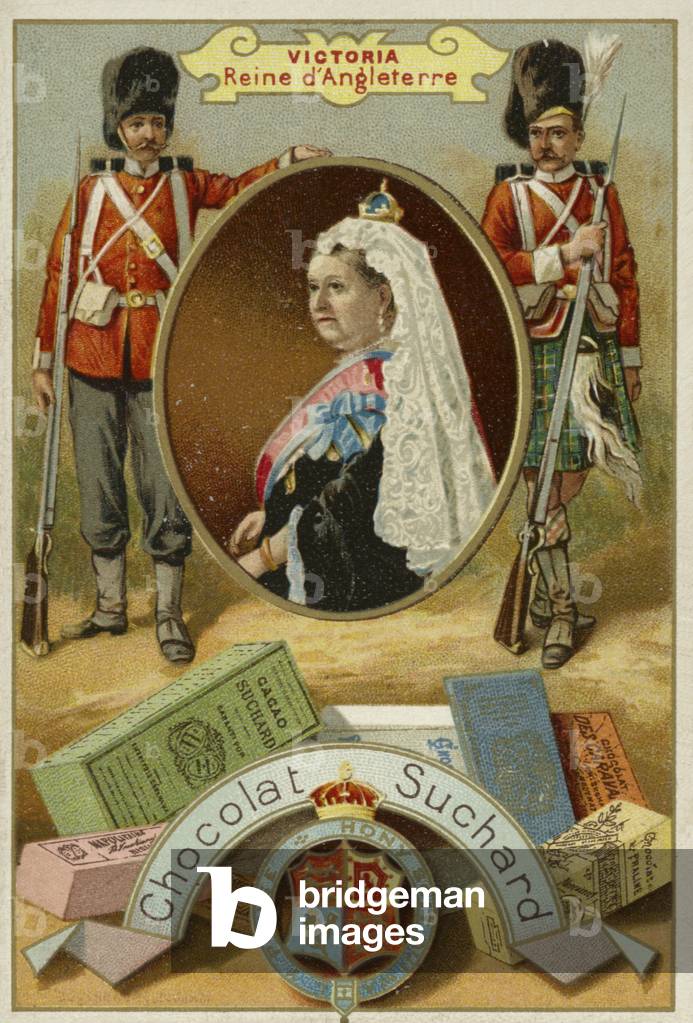 Queen Victoria of the United Kingdom (chromolitho)