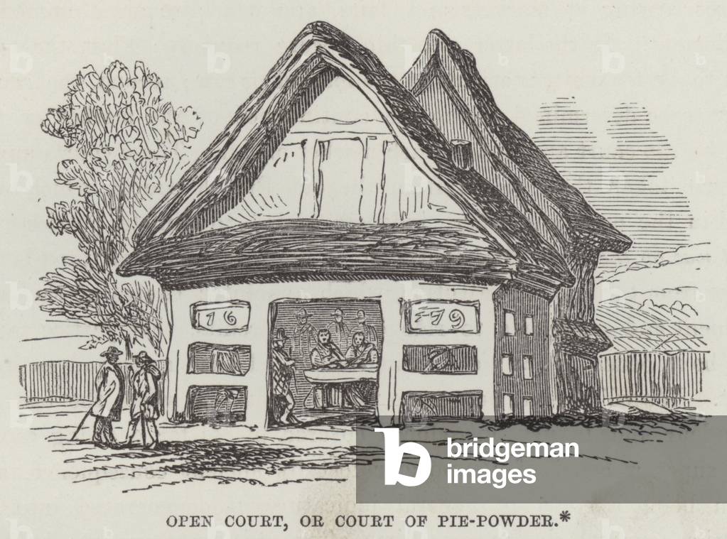 Open Court, or Court of Pie-Powder (engraving)