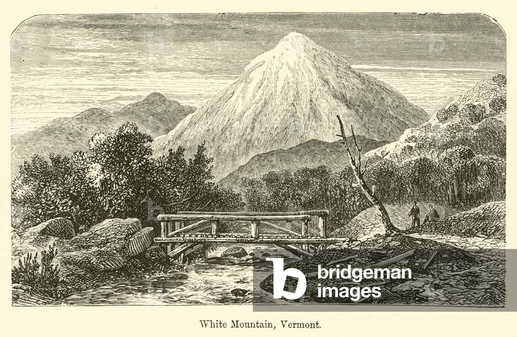 White Mountain, Vermont (engraving)