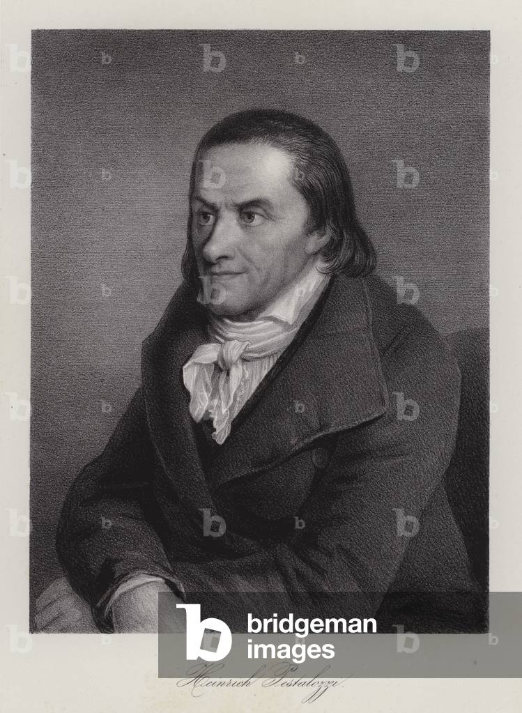 Johann Heinrich Pestalozzi, Swiss educational reformer (engraving)