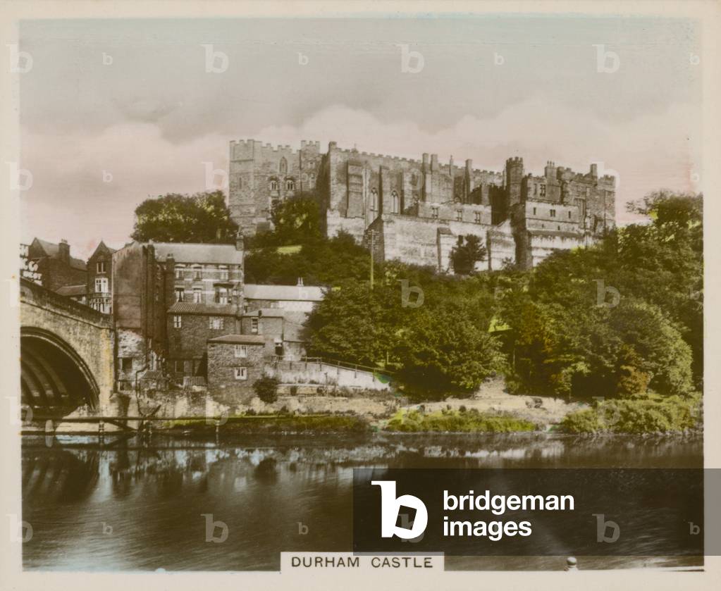 Durham Castle (coloured photo)