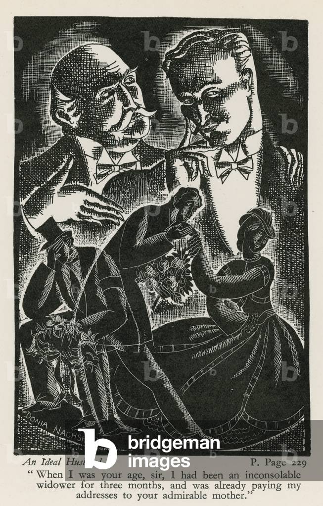 An Ideal Husband (woodblock)