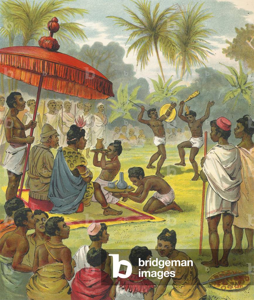 A big party in Africa