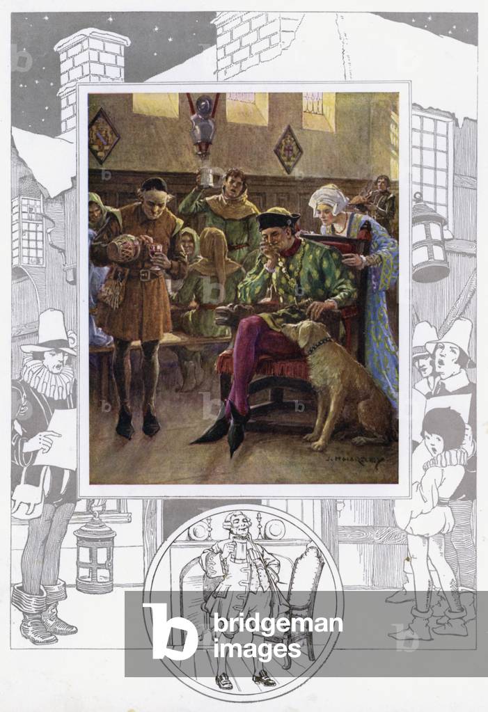 A Carol For Twelfth Day (colour litho)