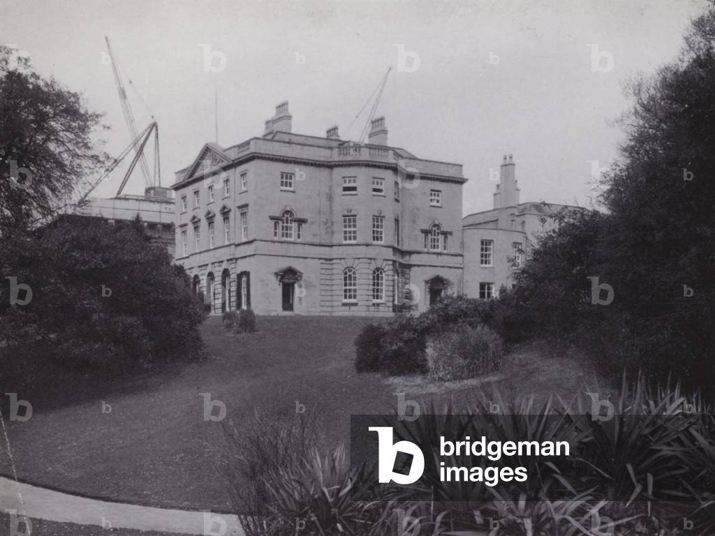 Royal Fort House, completed about 1760, now occupied by the University Department of Education (b/w photo)