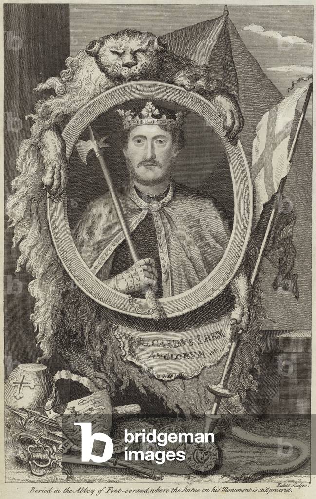 Portrait of Richard I of England (engraving)