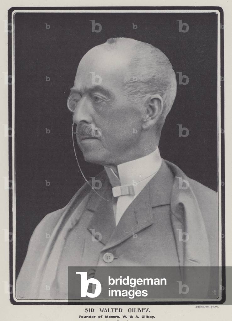 Sir Walter Gilbey (b/w photo)