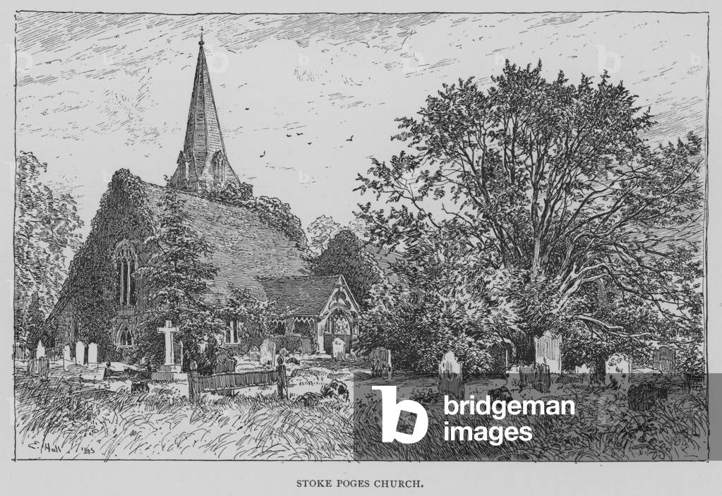 Stoke Poges Church (engraving)