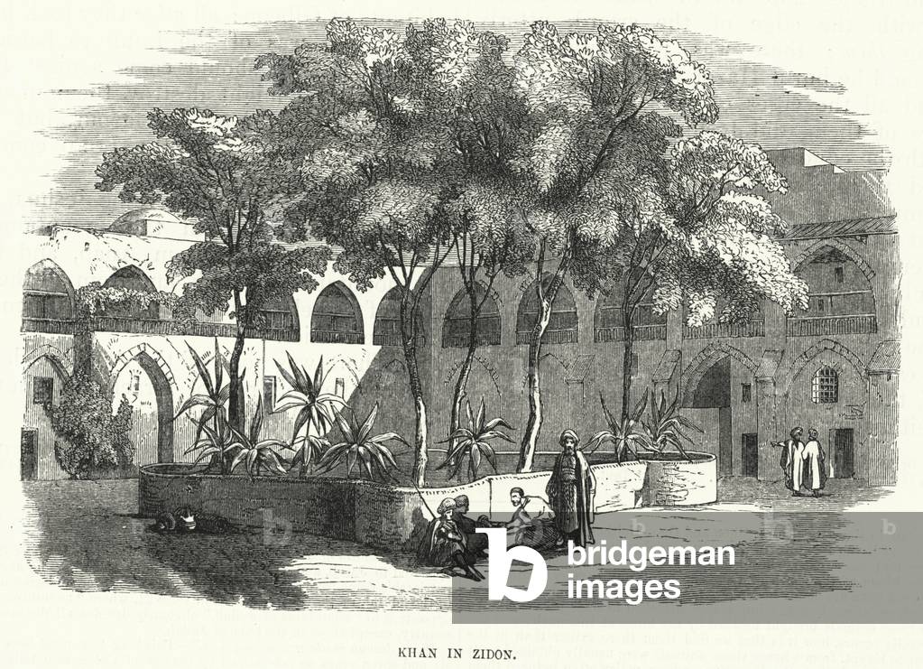 Khan in Zidon (engraving)