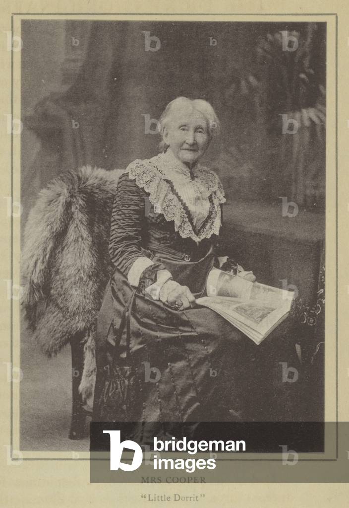 Mrs Cooper, Little Dorrit (litho)