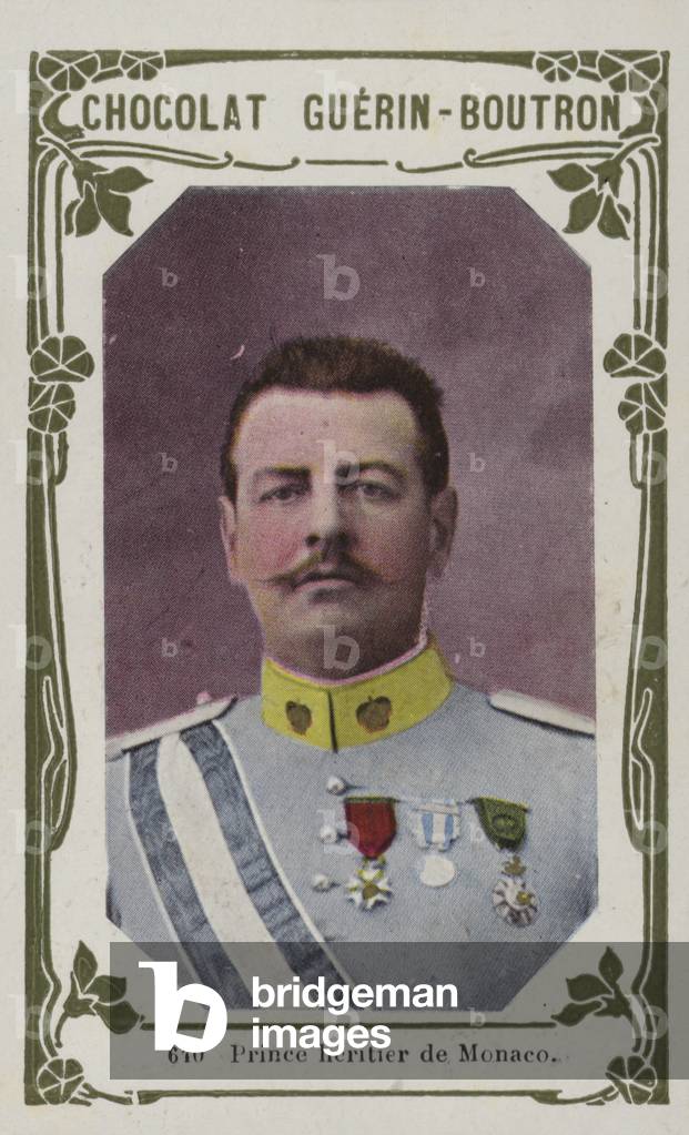 Prince heritier de Monaco (coloured photo)