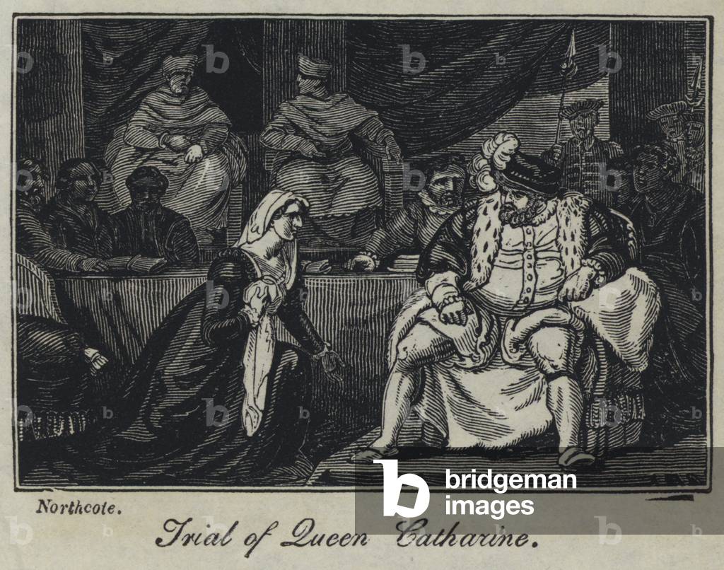 Trial of Queen Catharine (engraving)