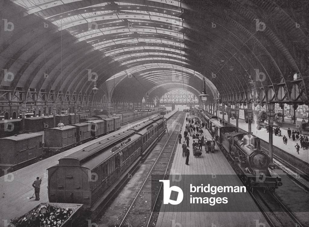 Paddington Station (b/w photo)