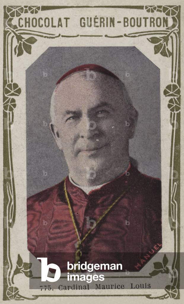 Cardinal Maurice Louis (coloured photo)