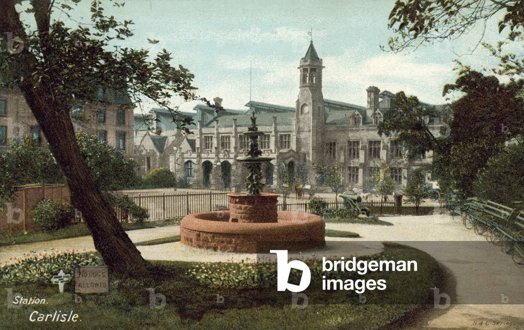 Carlisle station (colour photo)